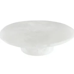 Marie Dumas White Resin Pedestal Bowl