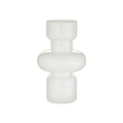 Marie Dumas White Small Bubble Vase