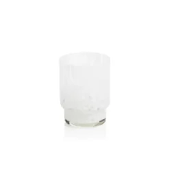 Marie Dumas White Tortoise Tumbler