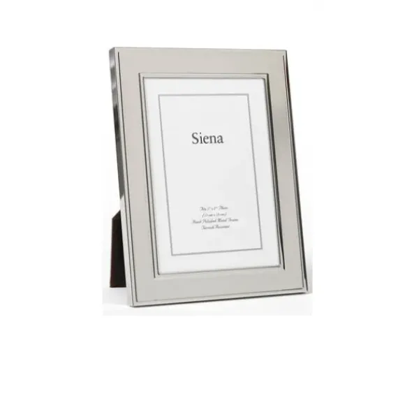Marie Dumas Wide Border Silver 4x6 Frame
