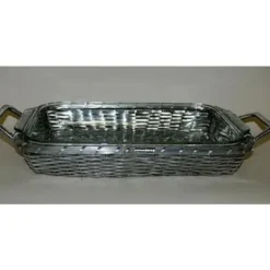 Marie Dumas Woven Aluminum Rectangular Pyrex Baker