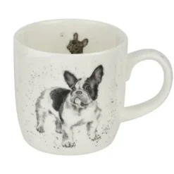 Marie Dumas Wrendale Frenchie Mug
