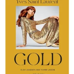Marie Dumas Yves Saint Laurent Gold Coffee Table Book