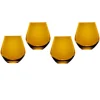 Marie Dumas Zenith Amber Stemless S/4
